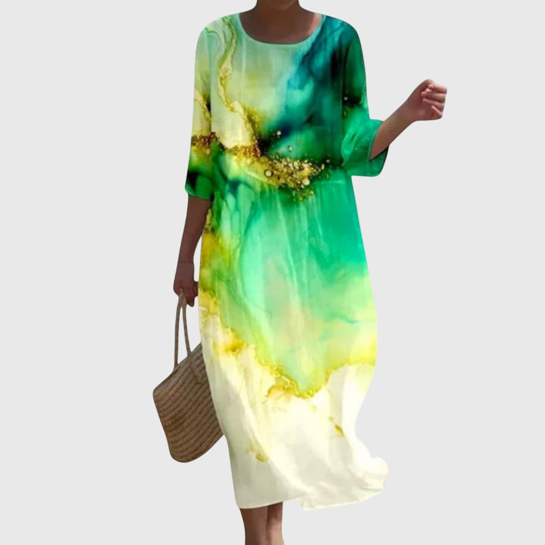 Hayley | Stylish Floral Maxi Dress